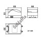 Caixa Patola CF-084 55x66x85mm Caixa Patola CF-084 55x66x85mm